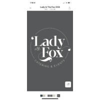 Lady & The Fox catering and events