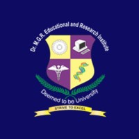 Dr. M. G. R. Educational & Research Institute University