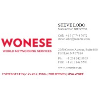 World Networking Services Inc dba WONESE