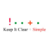 !K.I.C+S. (Keep It Clear + Simple)"The solution is always in front of you!