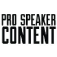 Pro Speaker Content